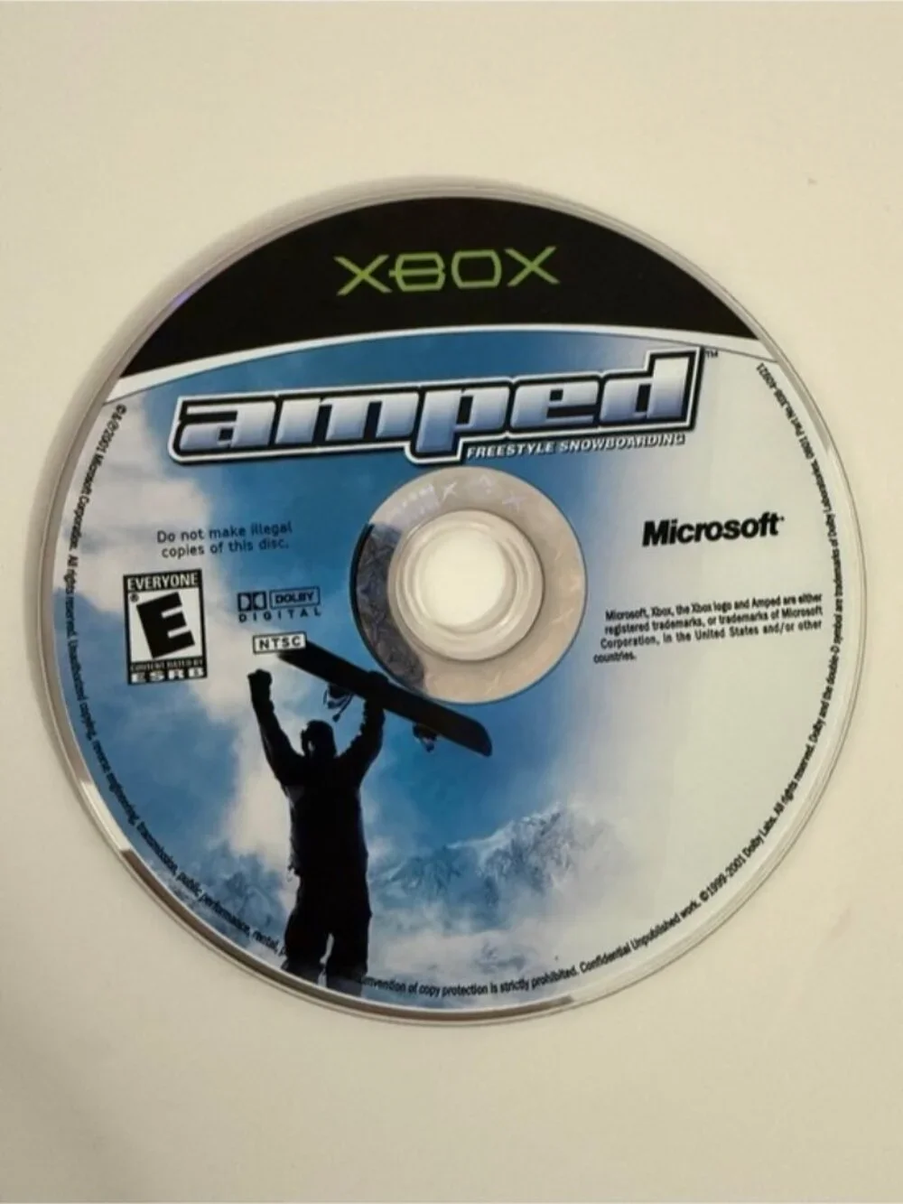 Amped Freestyle Snowboarding Xbox (Original Xbox) Complete